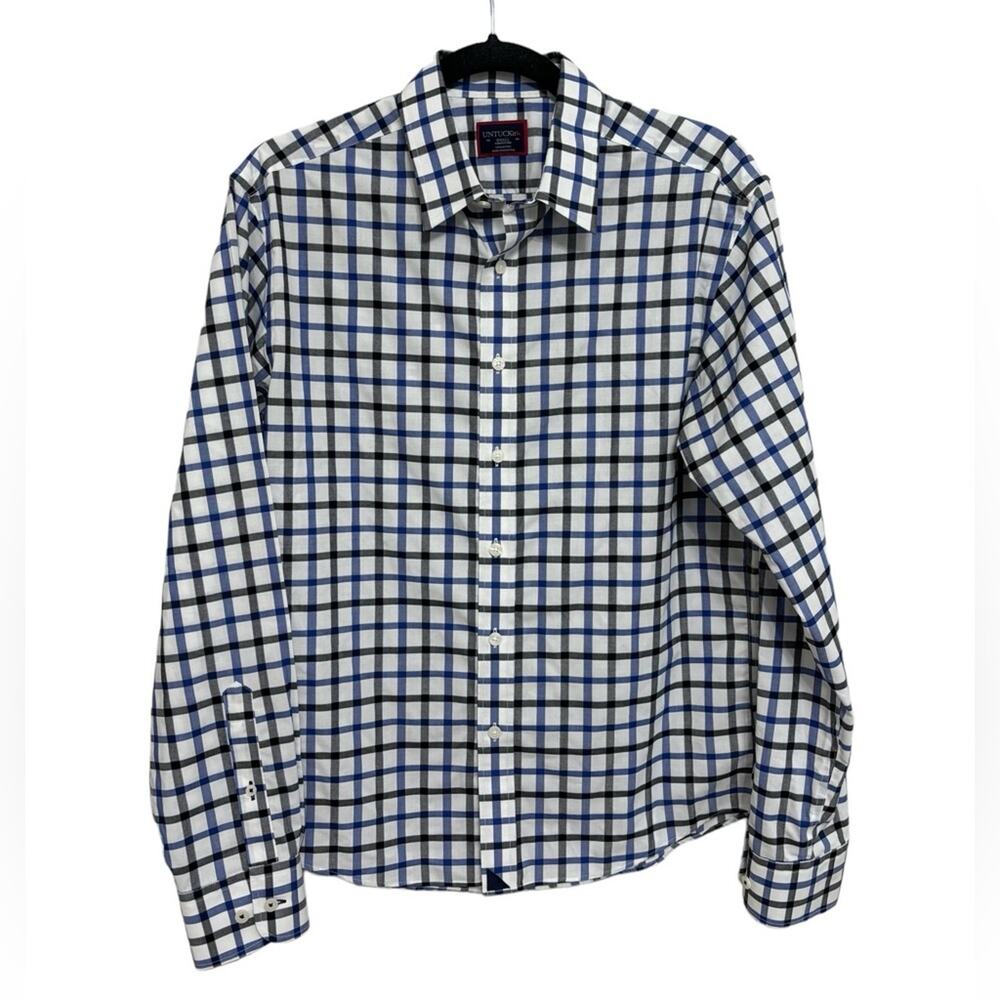 Untuckit Cantabera 100% Cotton Wrinkle Free Button Down Shirt - Size S